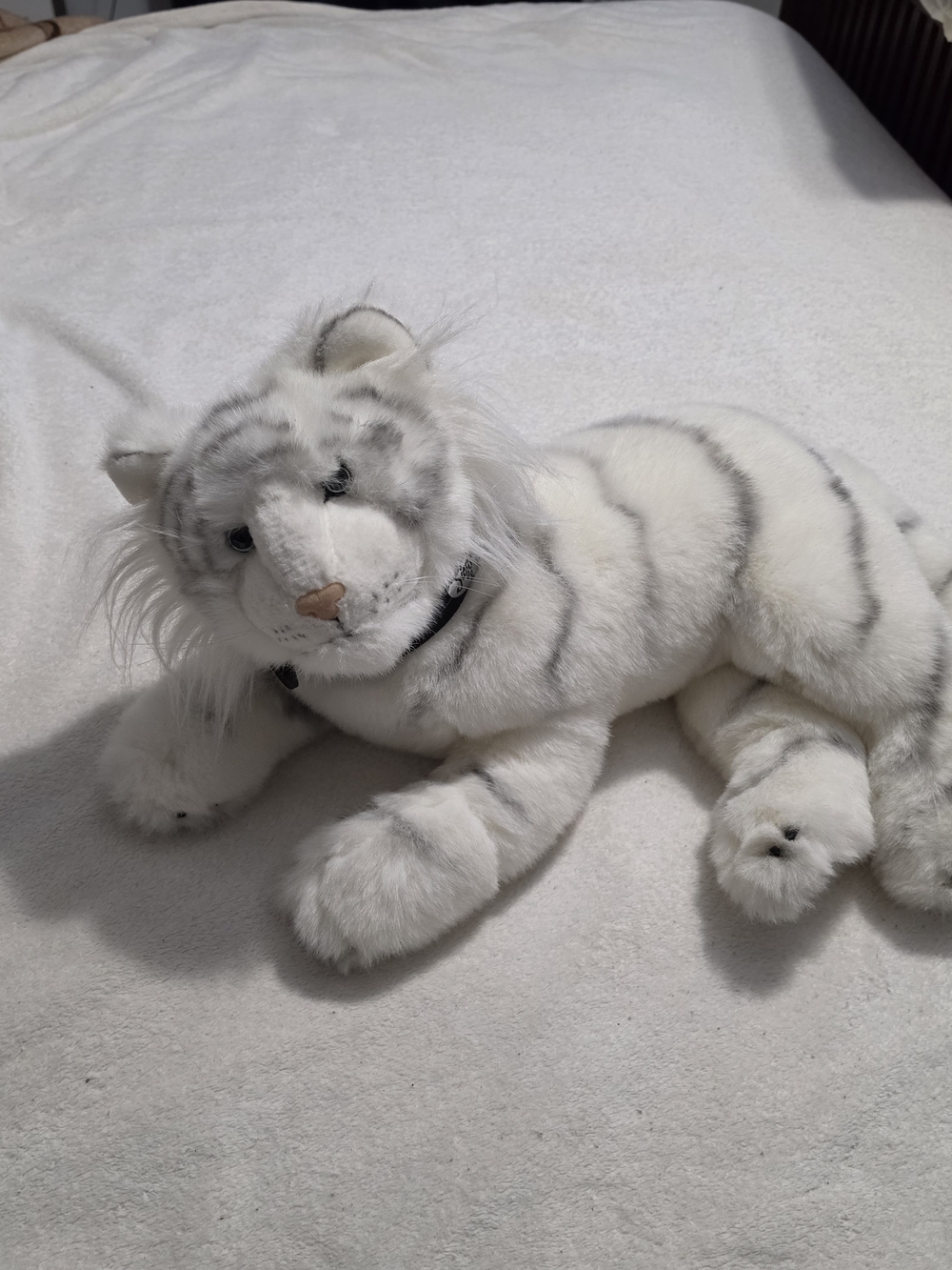 Siegfried & Roy Kashmir White Tiger Plushie